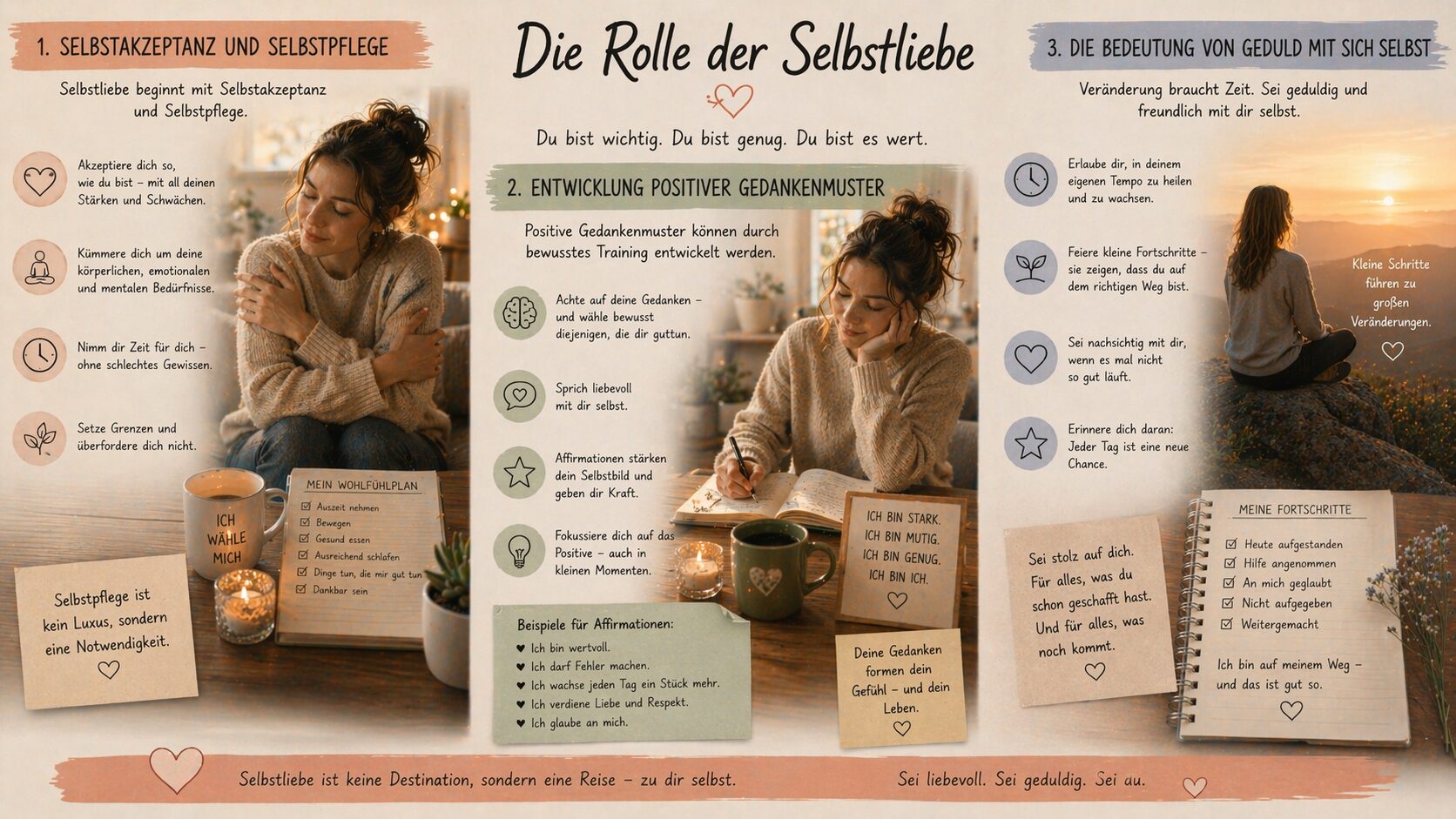 Die Rolle der Selbstliebe