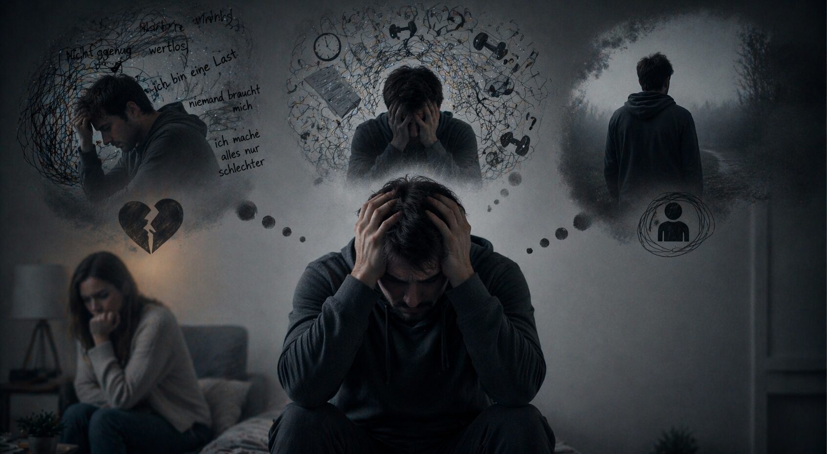 Ursachen für plötzliche Trennung bei depressiven Partnern