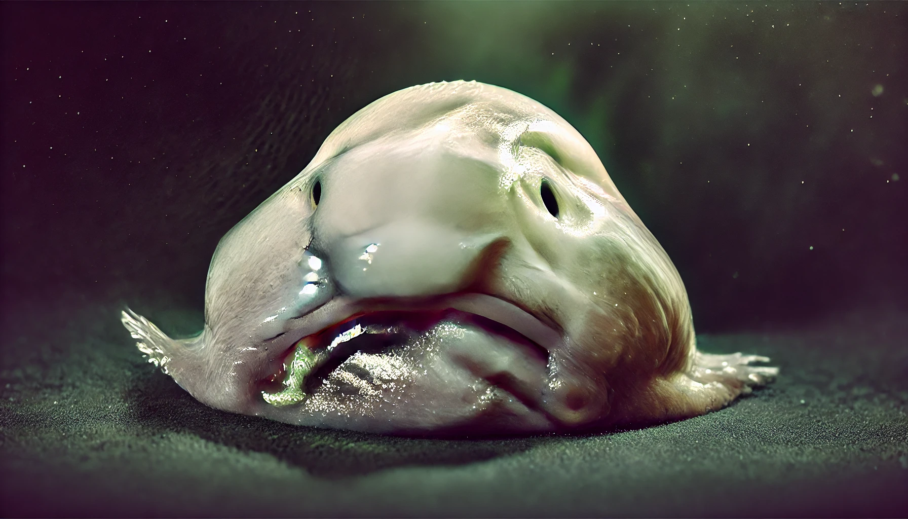 Der Blobfisch (Psychrolutes marcidus)