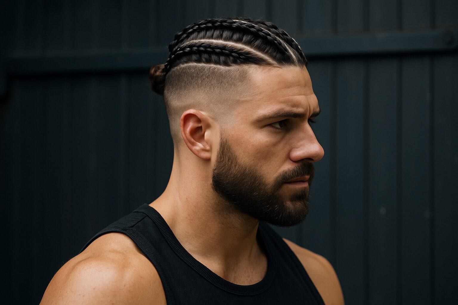 Undercut Braided Fade
