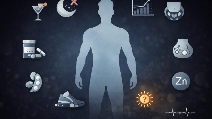 Was senkt Testosteron