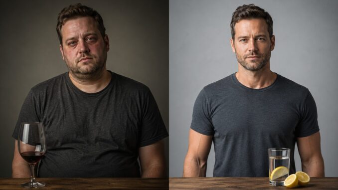 3 Monate ohne Alkohol Vorher-Nachher