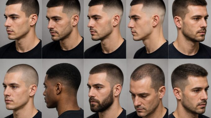 Butch Cut Styling