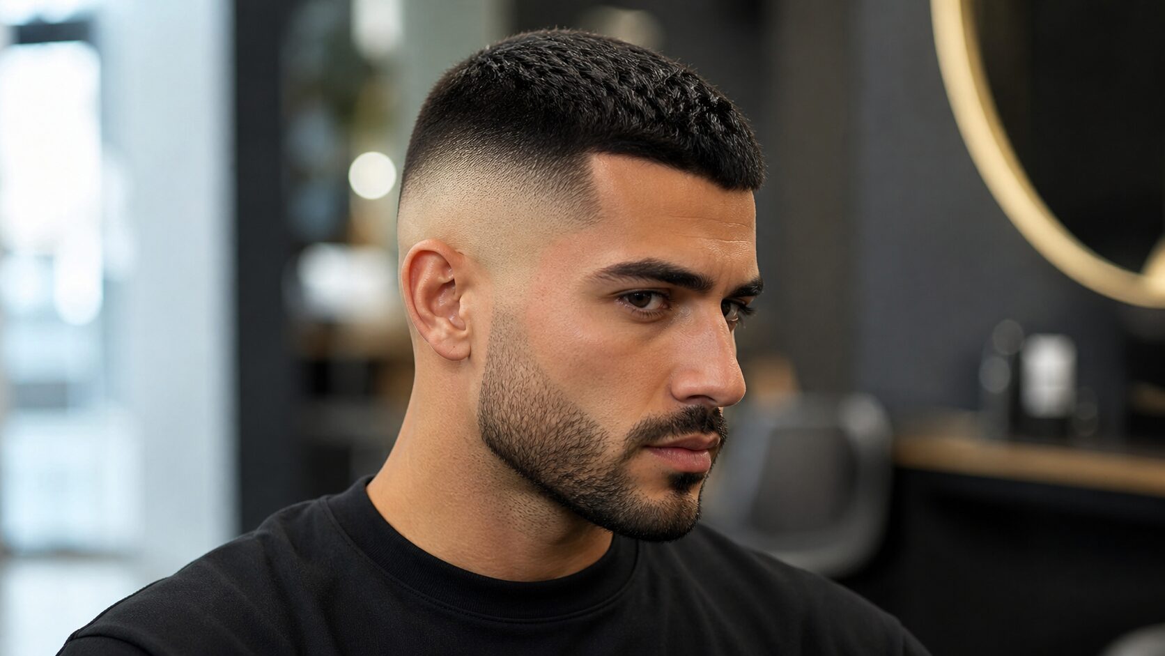 Butch Cut mit High Fade