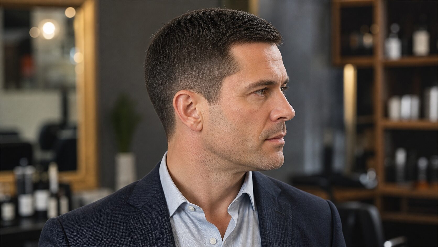 Butch Cut mit Taper
