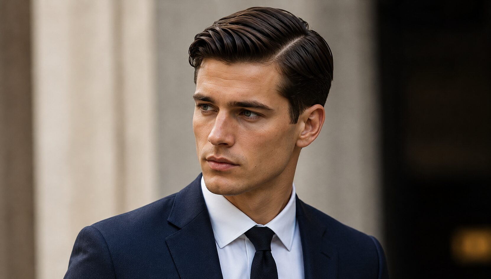 Classic Side Part