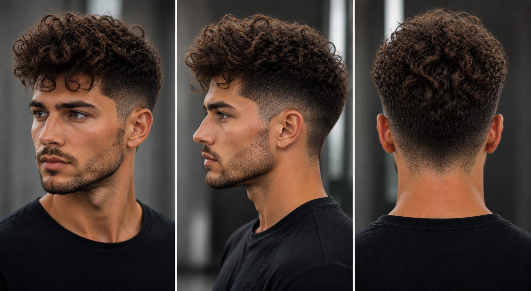 Curly Quiff