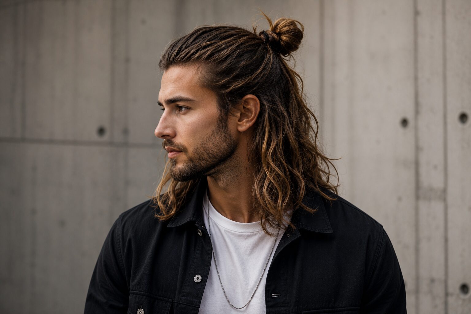 Half Man Bun