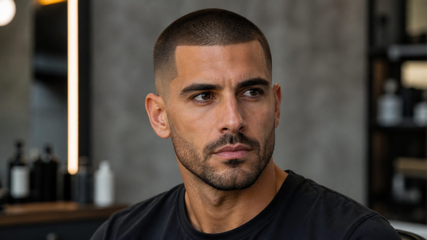 Kurzer Butch Cut