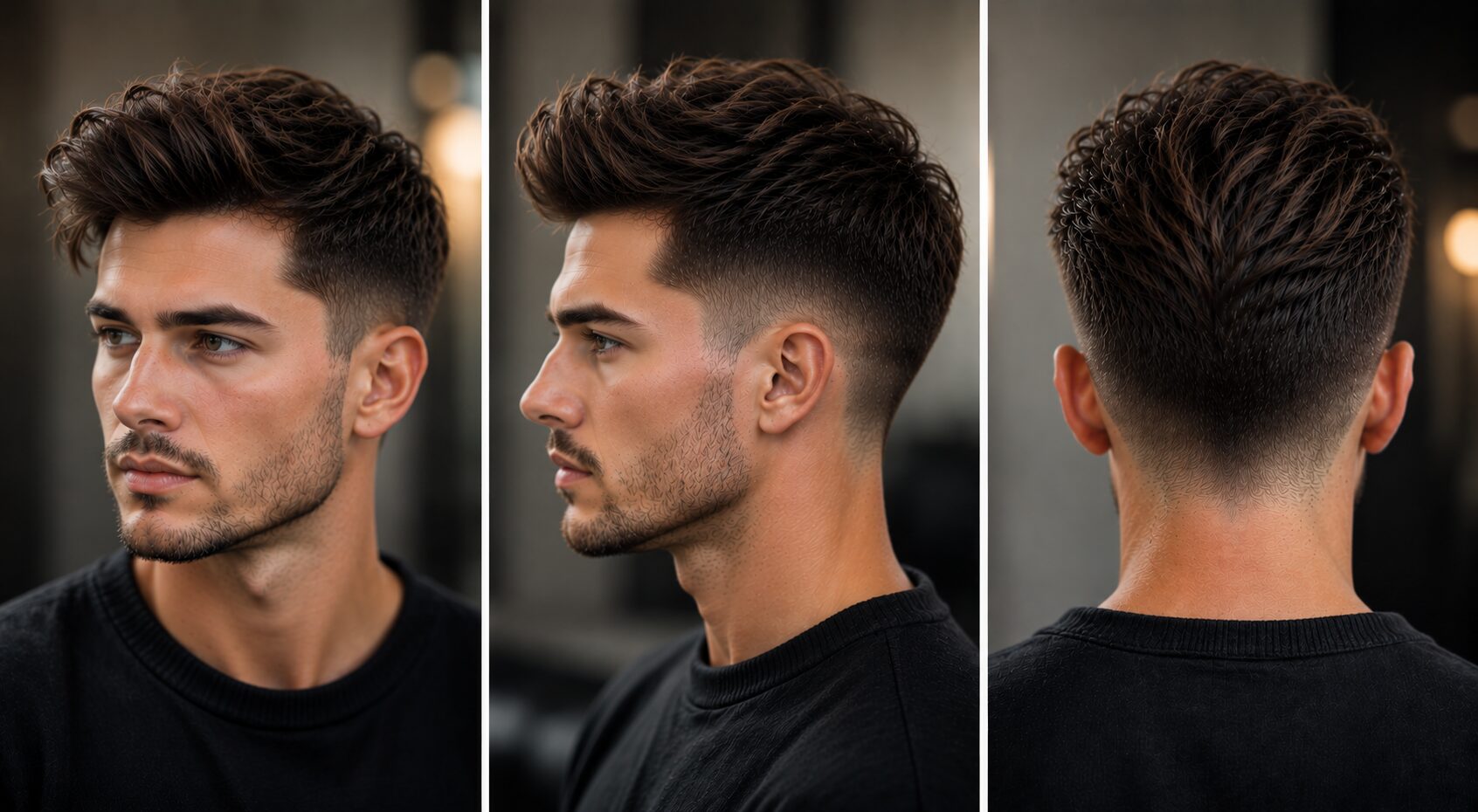 Low Fade Quiff