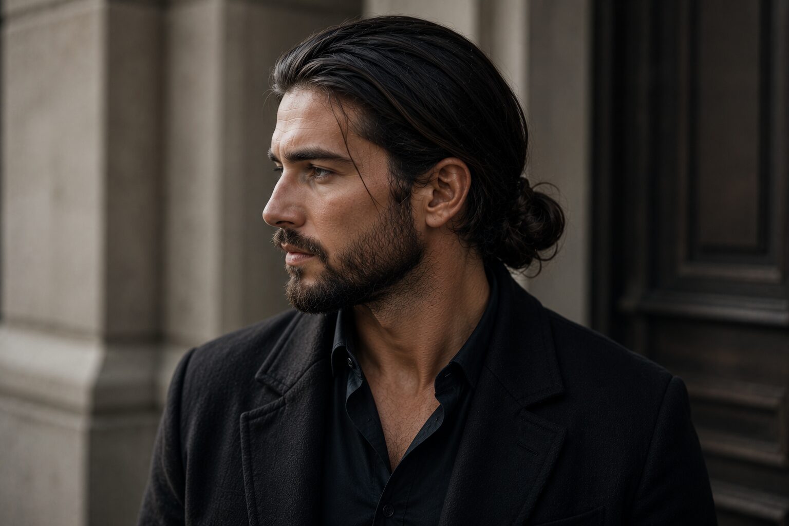 Low Man Bun