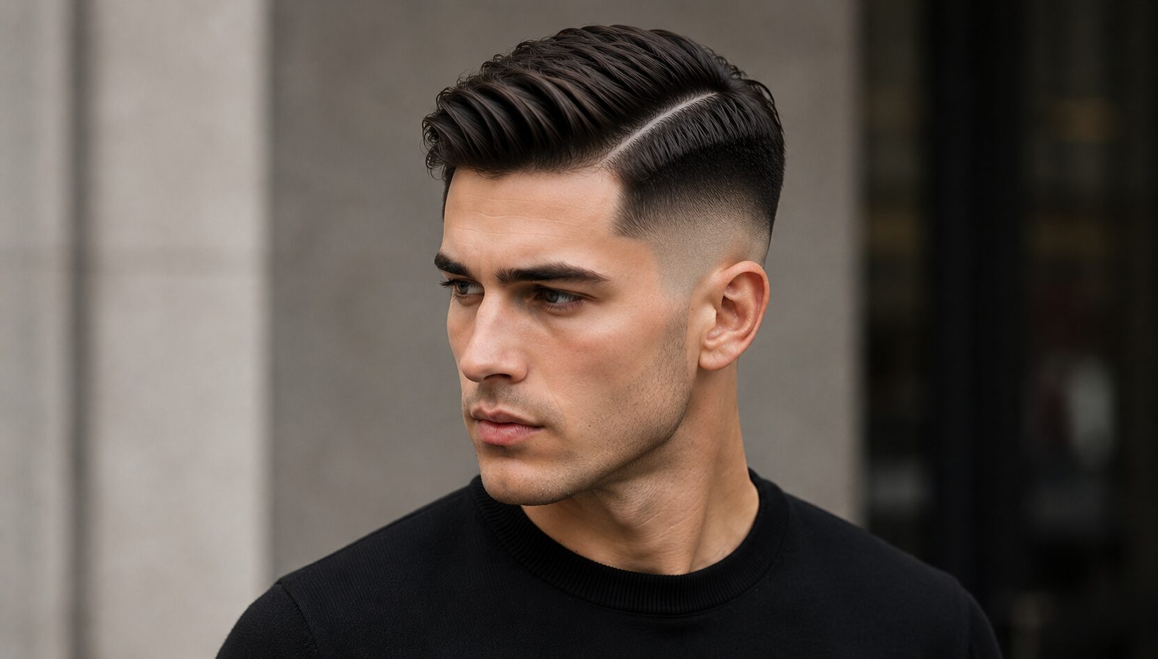 Side Part Fade