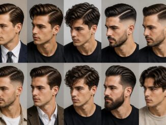 Side Part Frisur