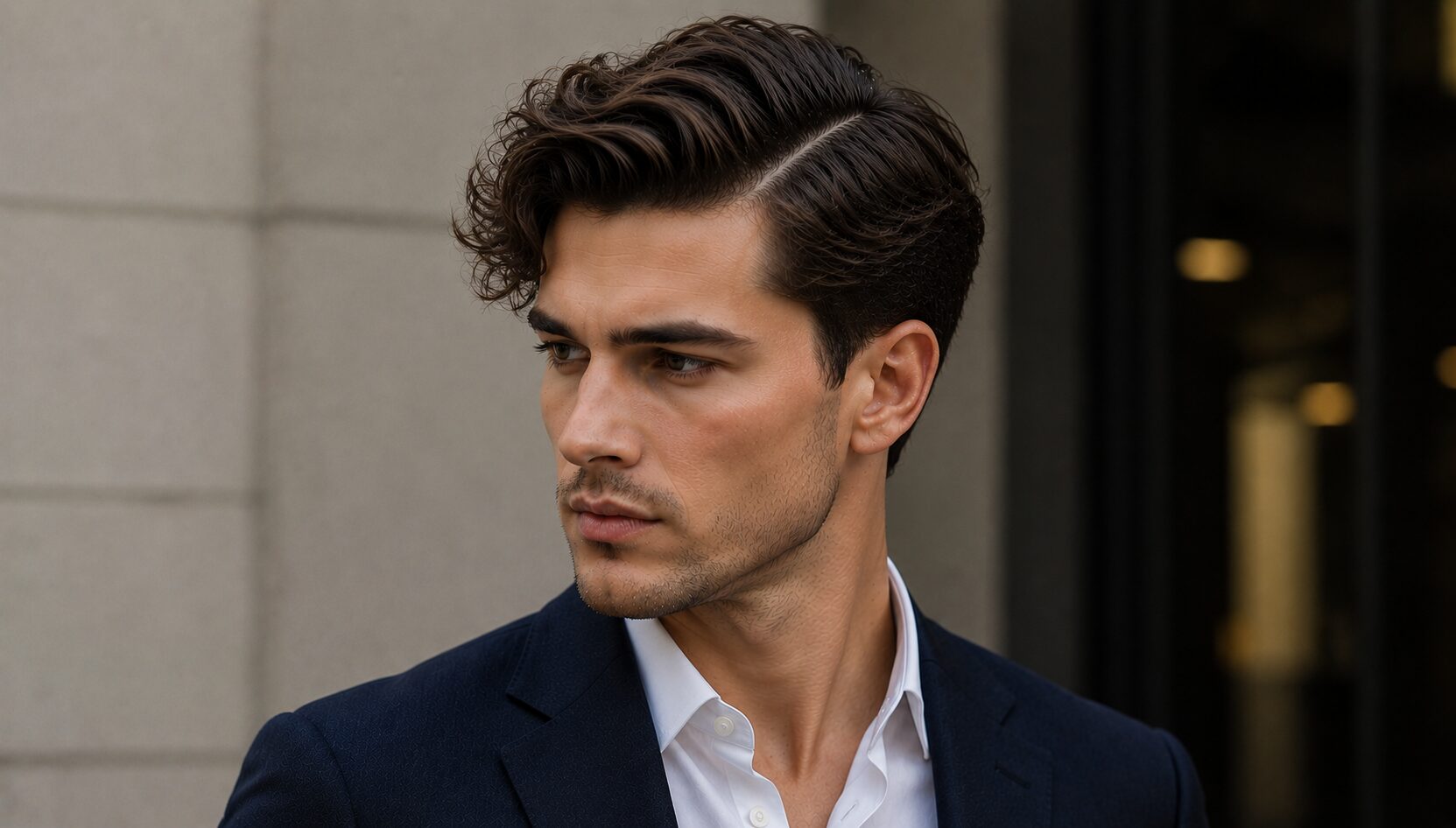 Wavy Side Part