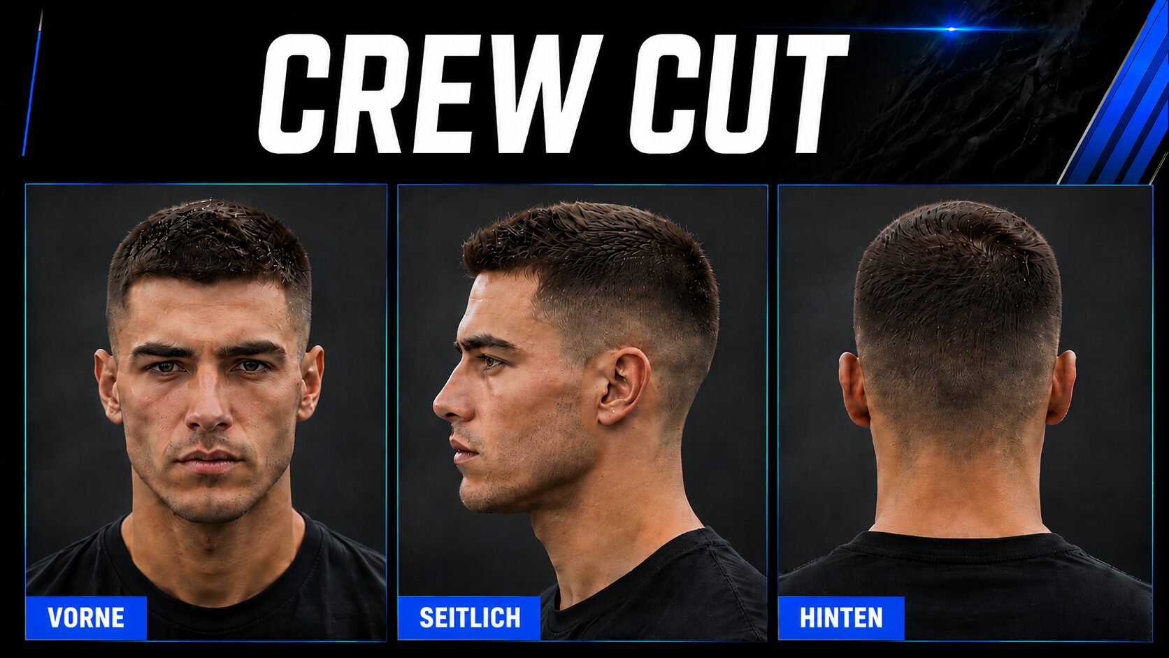 Crew Cut - der sportliche Klassiker