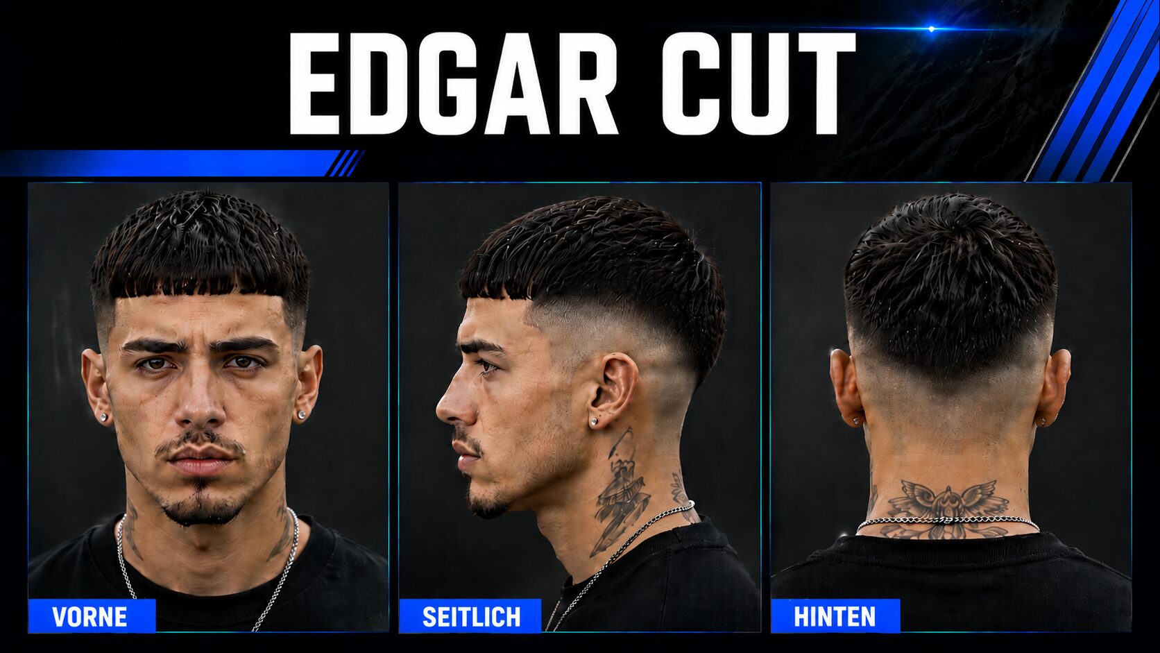 Edgar Cut - jugendlicher Trend