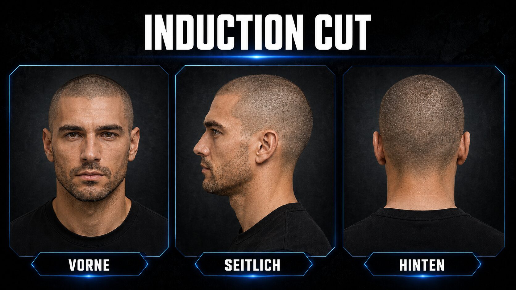 Buzz Cut Männer: 10 angesagte Varianten + Styling-Guide 2 Induction Cut