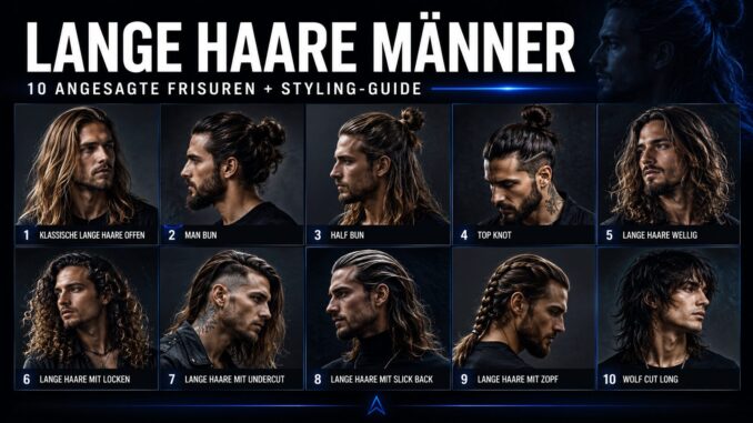 Lange Haare Männer