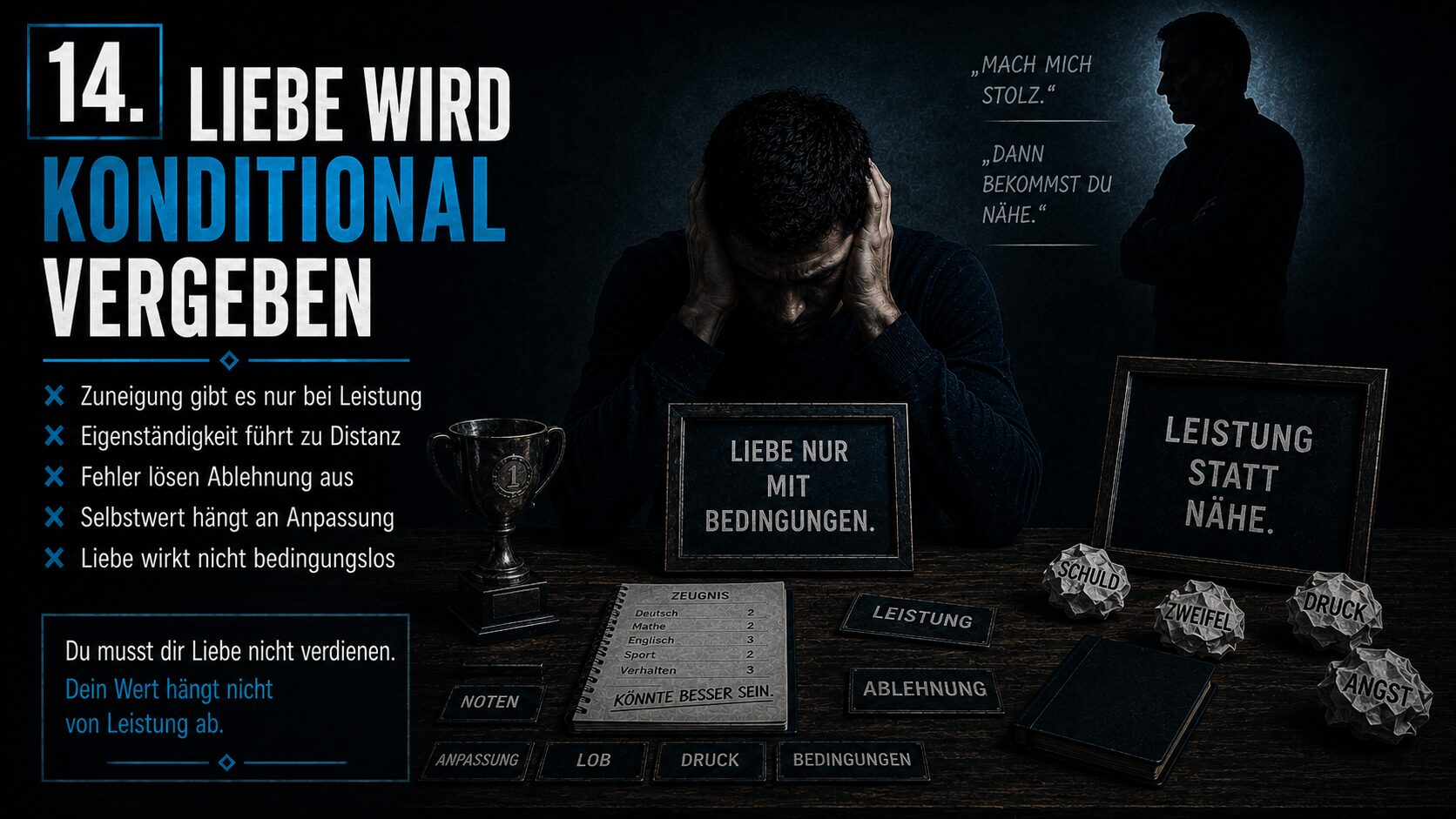 Liebe wird konditional vergeben
