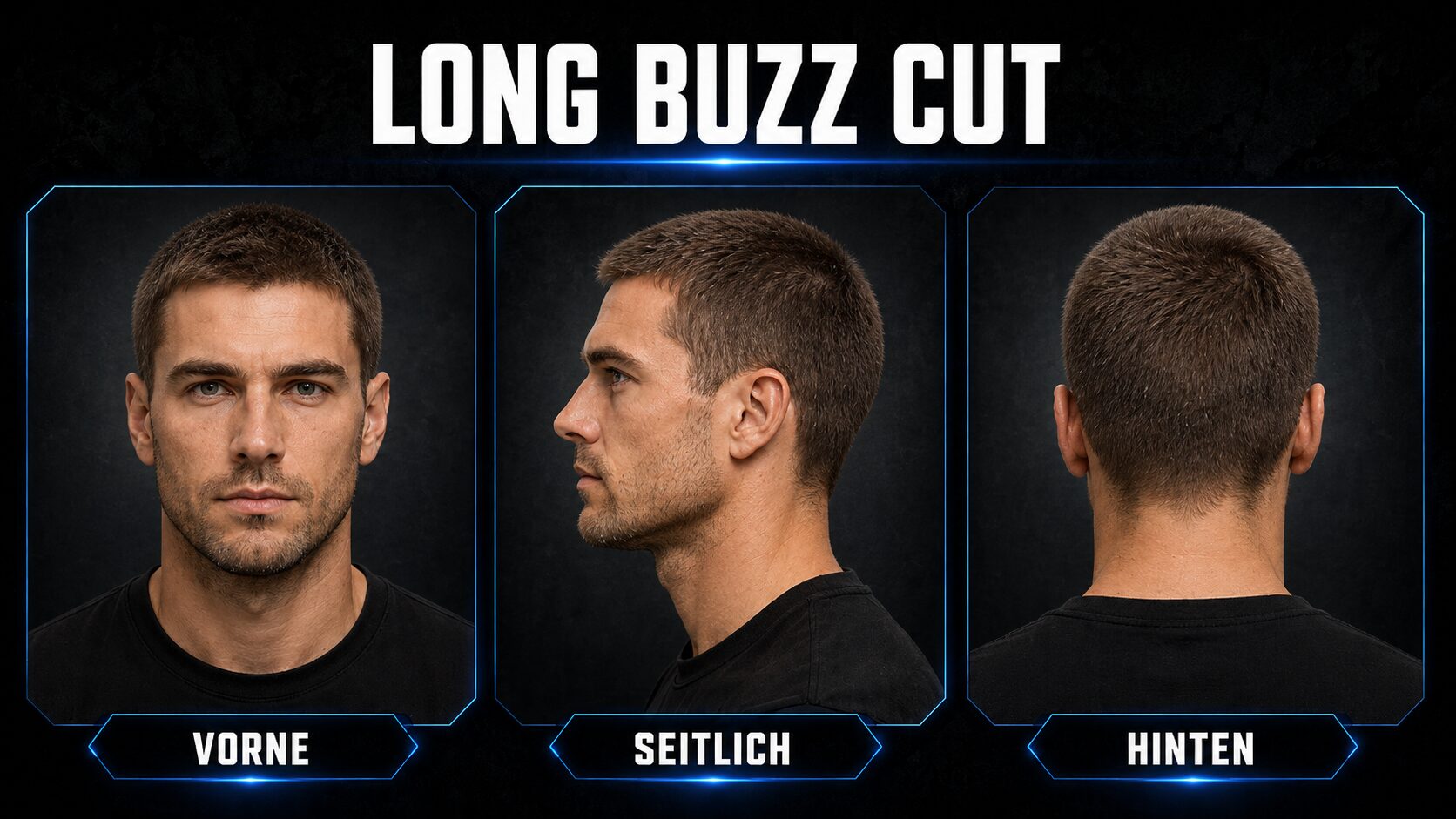 Buzz Cut Männer: 10 angesagte Varianten + Styling-Guide 8 Long Buzz Cut