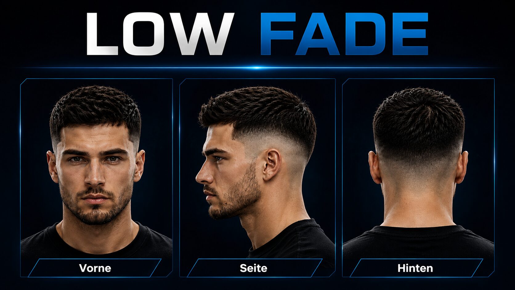 Low Fade - der dezente Klassiker