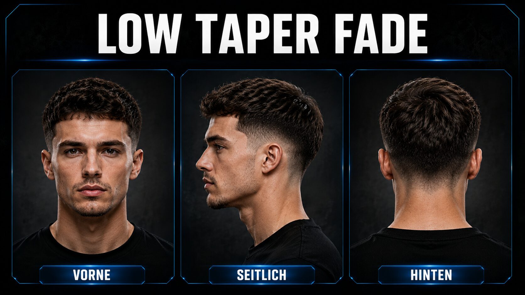 Low Taper Fade - die businesstauglichste Variante