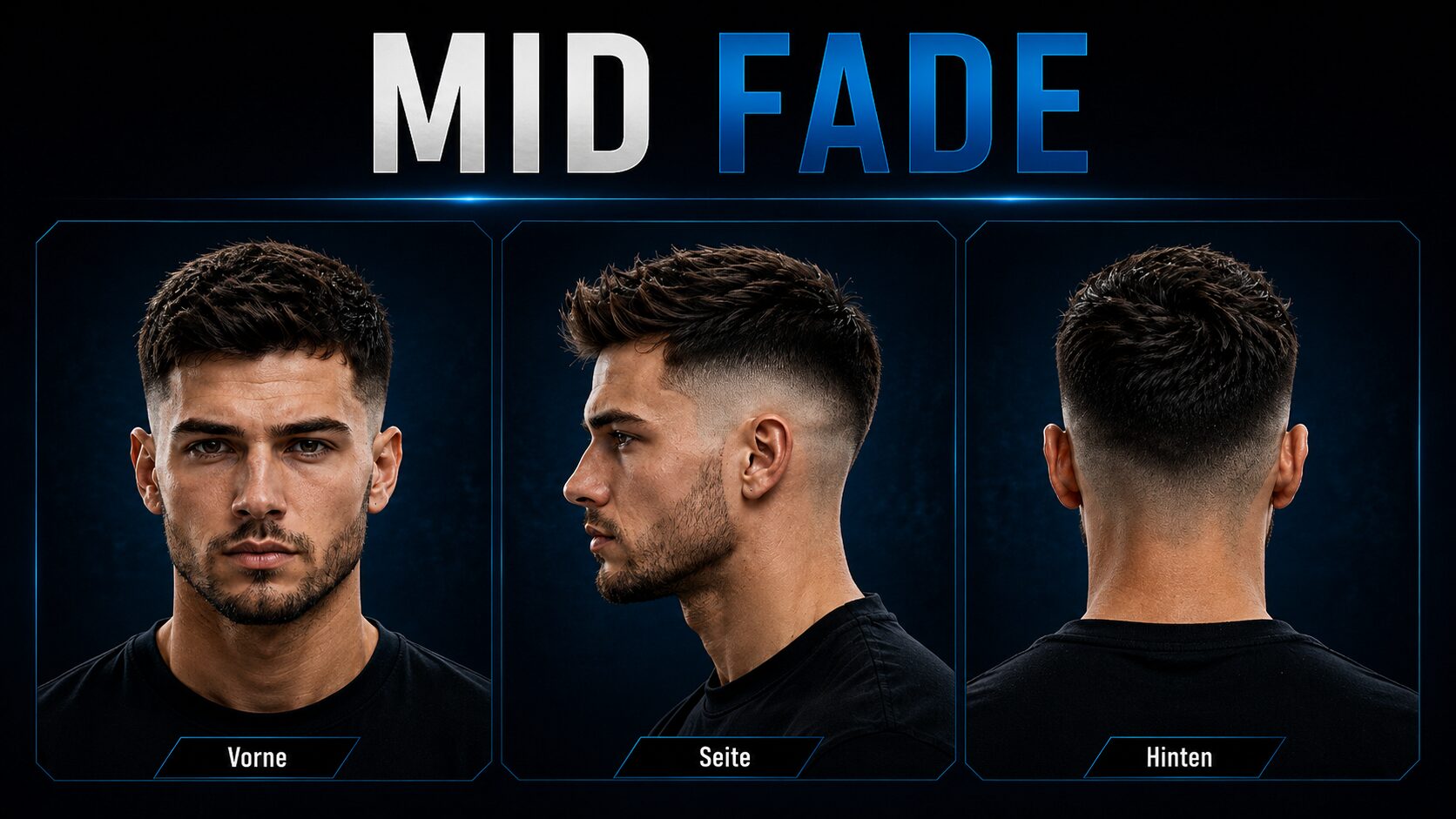 Mid Fade - die ausgewogene Mitte