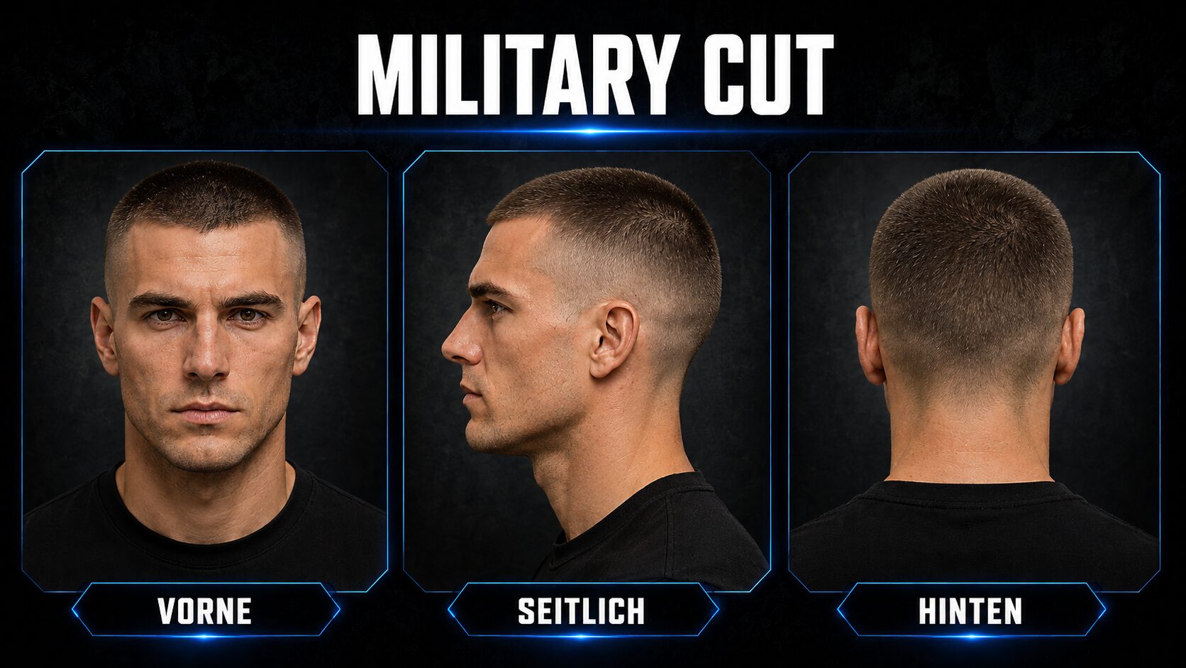 Buzz Cut Männer: 10 angesagte Varianten + Styling-Guide 10 Military Cut