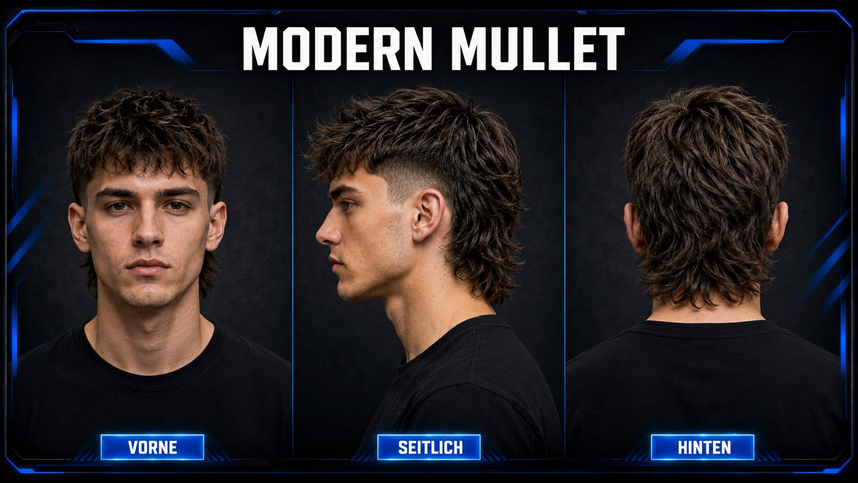 Modern Mullet - der Mullet neu interpretiert