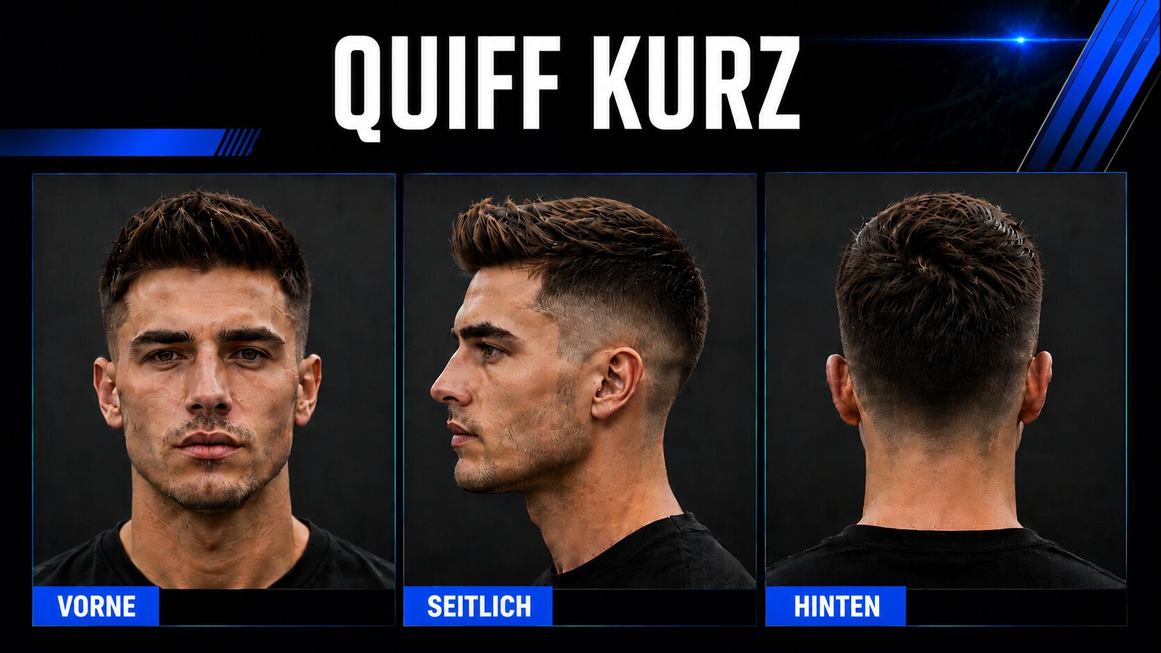 Quiff Kurz - stylischer Klassiker