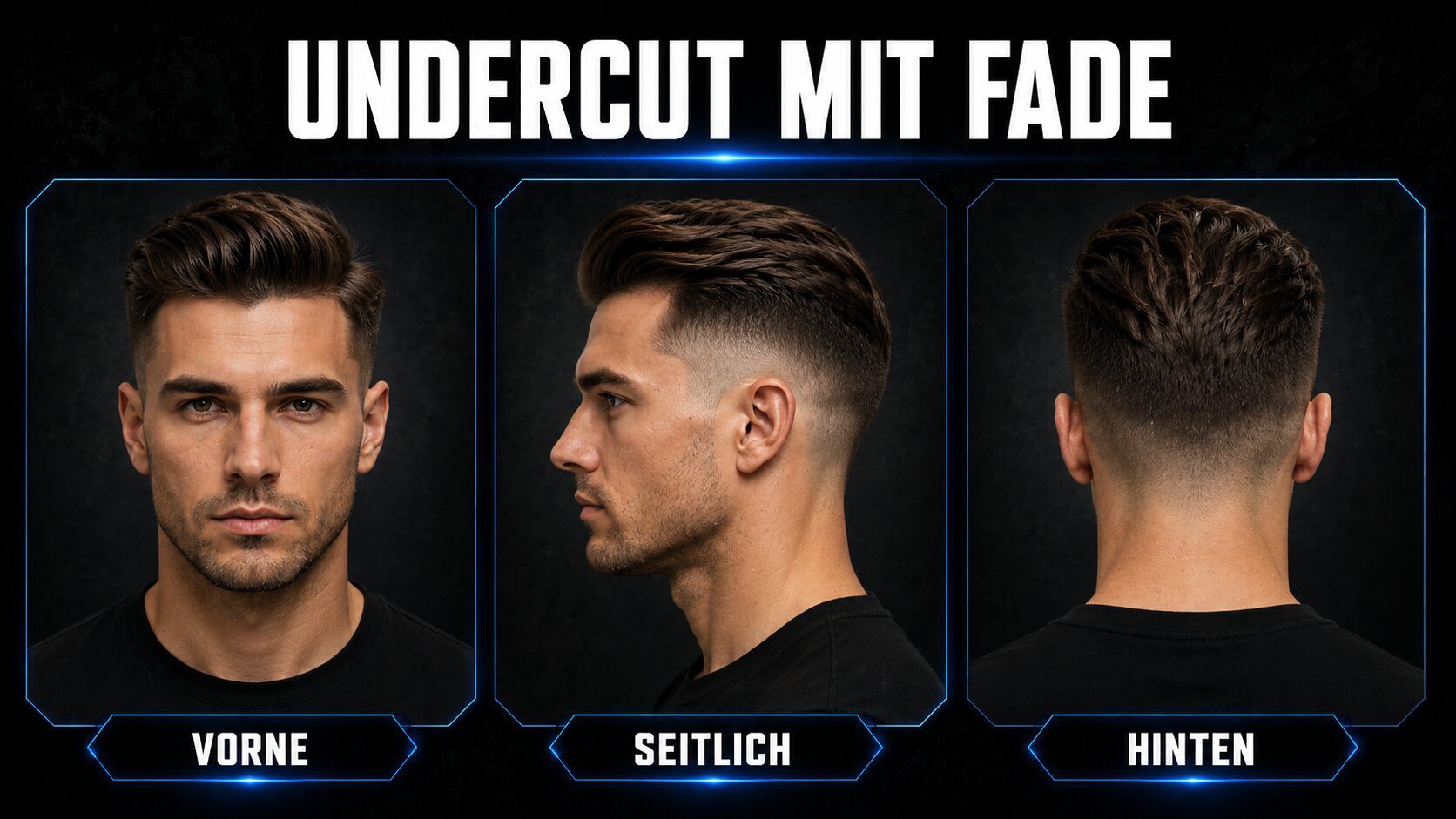 Undercut mit Fade als moderner Kompromiss