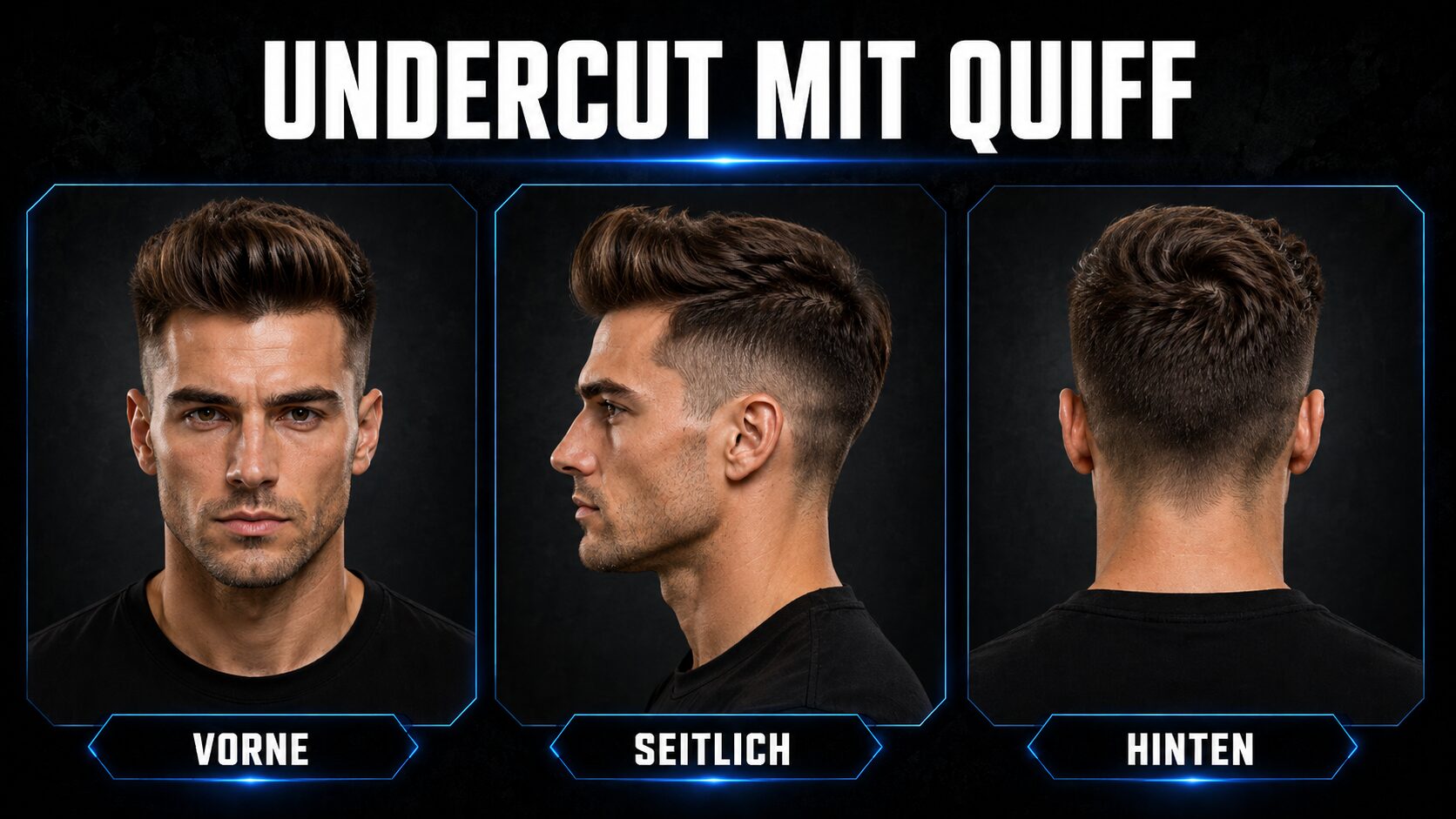 Undercut mit Quiff
