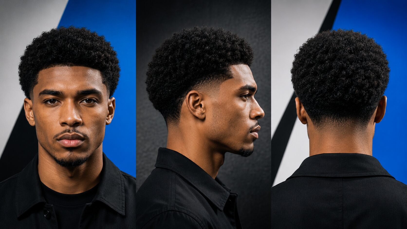 Afro Low Taper Fade