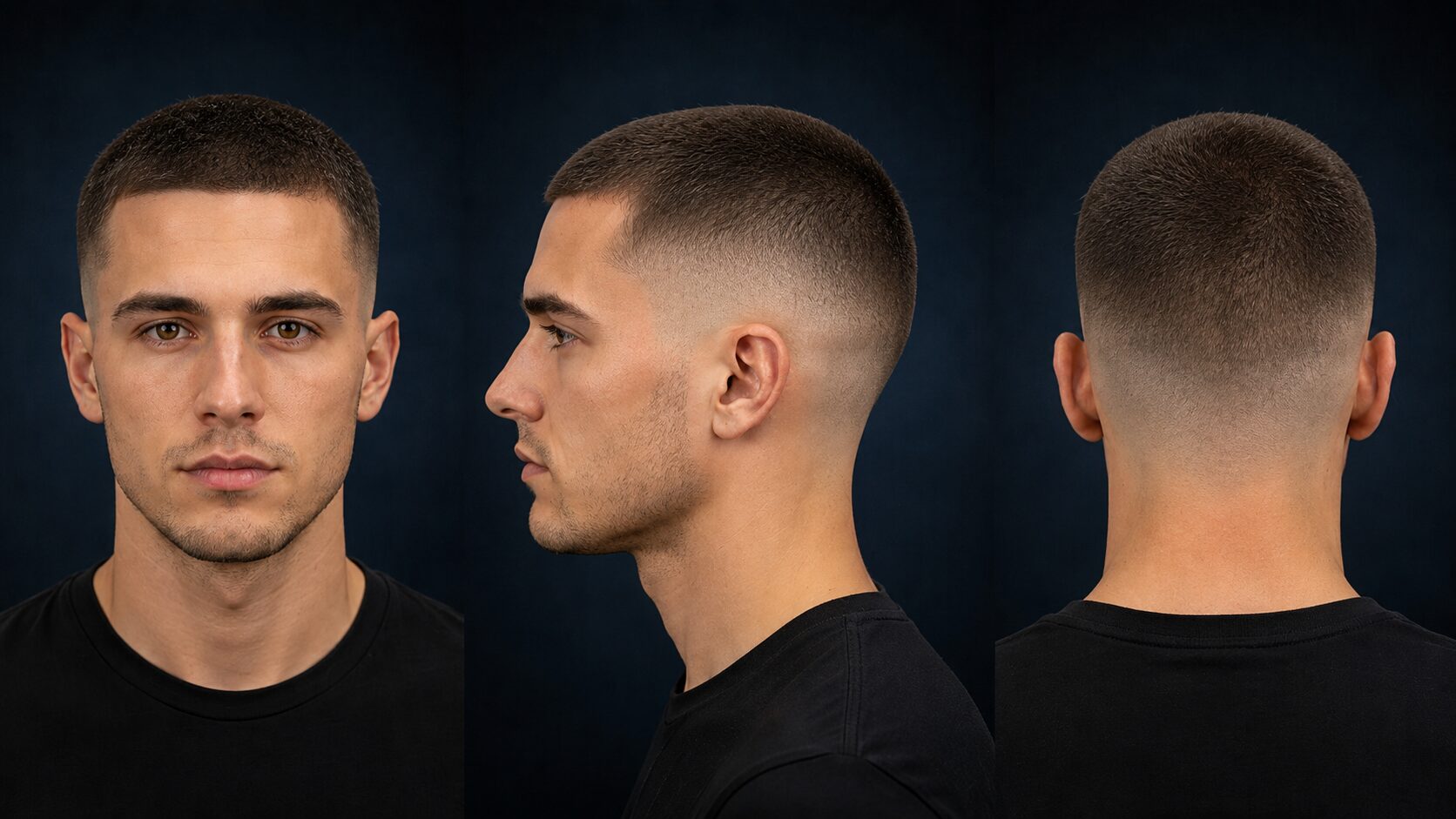Buzz Cut Mid Fade