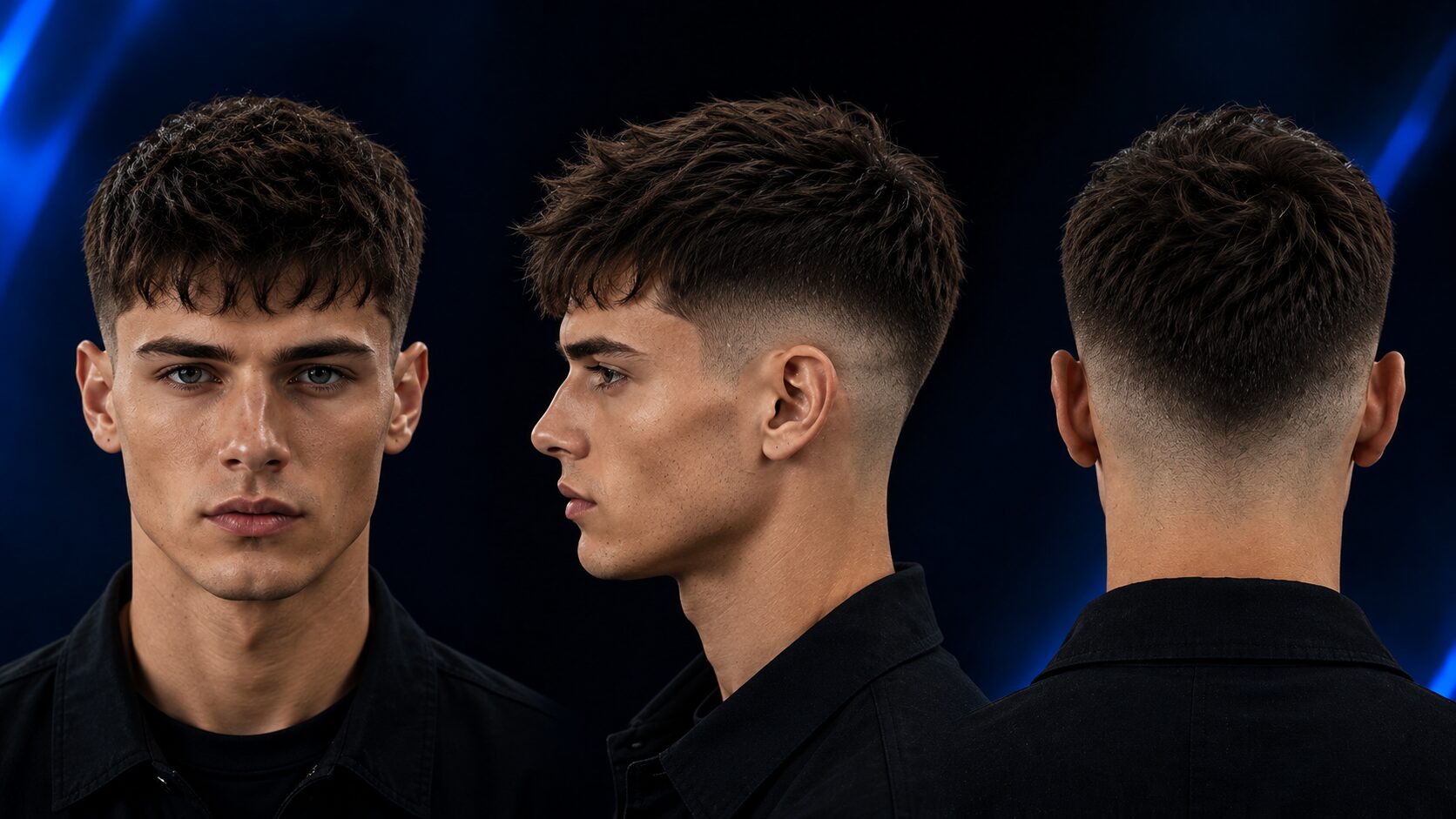 Fade Frisur Männer: Alle Varianten und Techniken im Überblick 11 Fade Frisur mit texturiertem Textured Crop Deckhaar