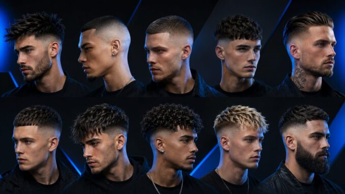 High Fade Maenner