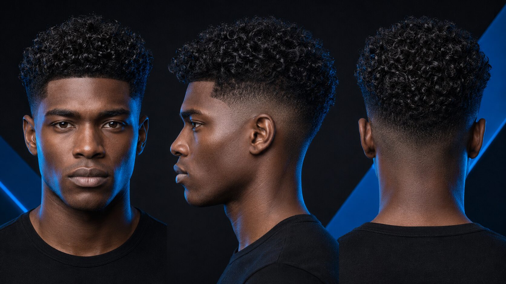 High Fade Männer: 10 Varianten des markanten Übergangs 10 High Fade Männer kombiniert mit gepflegtem Vollbart und klarer Gesichtskontur
