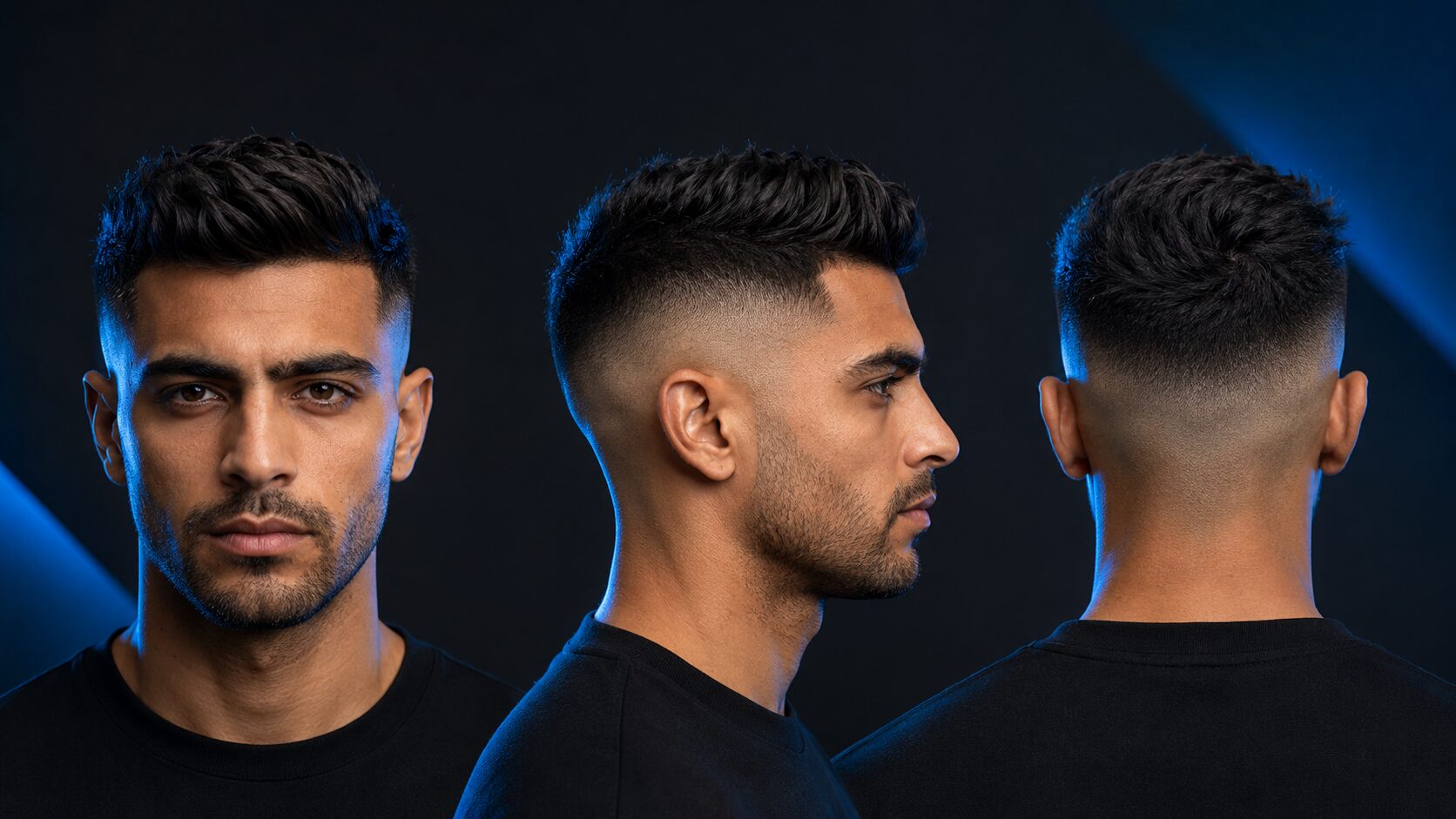 High Fade Männer: 10 Varianten des markanten Übergangs 2 High Skin Fade Männer mit hautnaher Rasur und maximalem Kontrast