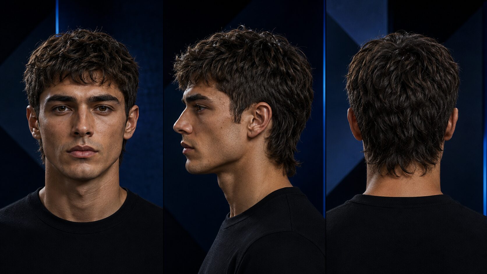 Wolf Cut Männer: 10 angesagte Varianten der Trend-Frisur 2 Kurzer Wolf Cut Männer mit reduzierten Längen und dennoch klarer Textur