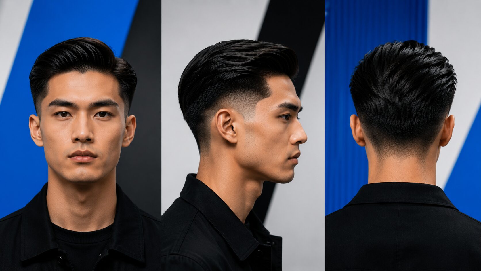 Low Taper Fade für glattes Haar