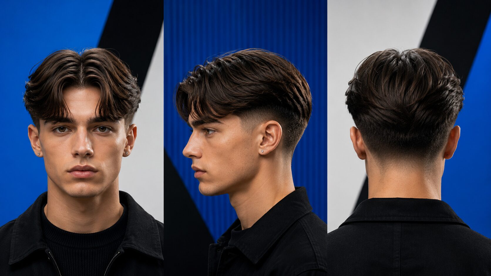 Low Taper Fade mit Wasserrutsche