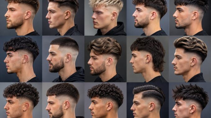 Mid Fade Männer