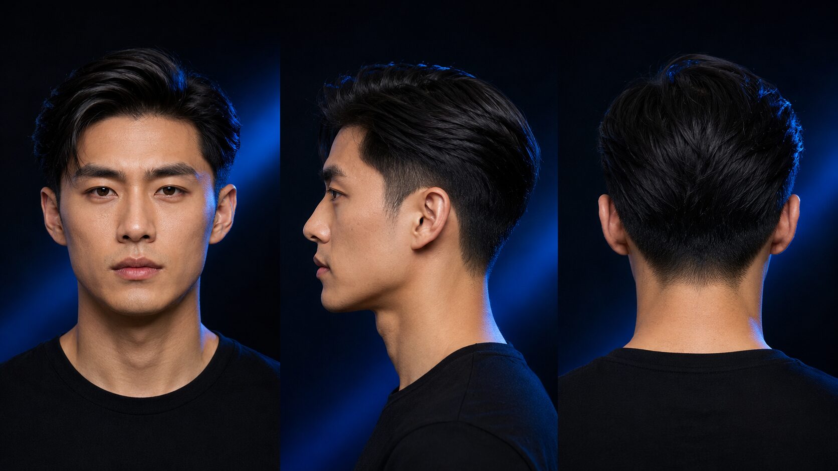 Mid Taper Fade Männer: 10 Varianten des dezenten Übergangs 4 Mid Taper Fade Männer auf glattem Haar mit präzisen Konturen und klarer Struktur