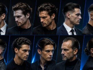 Slick Back Frisuren Männer