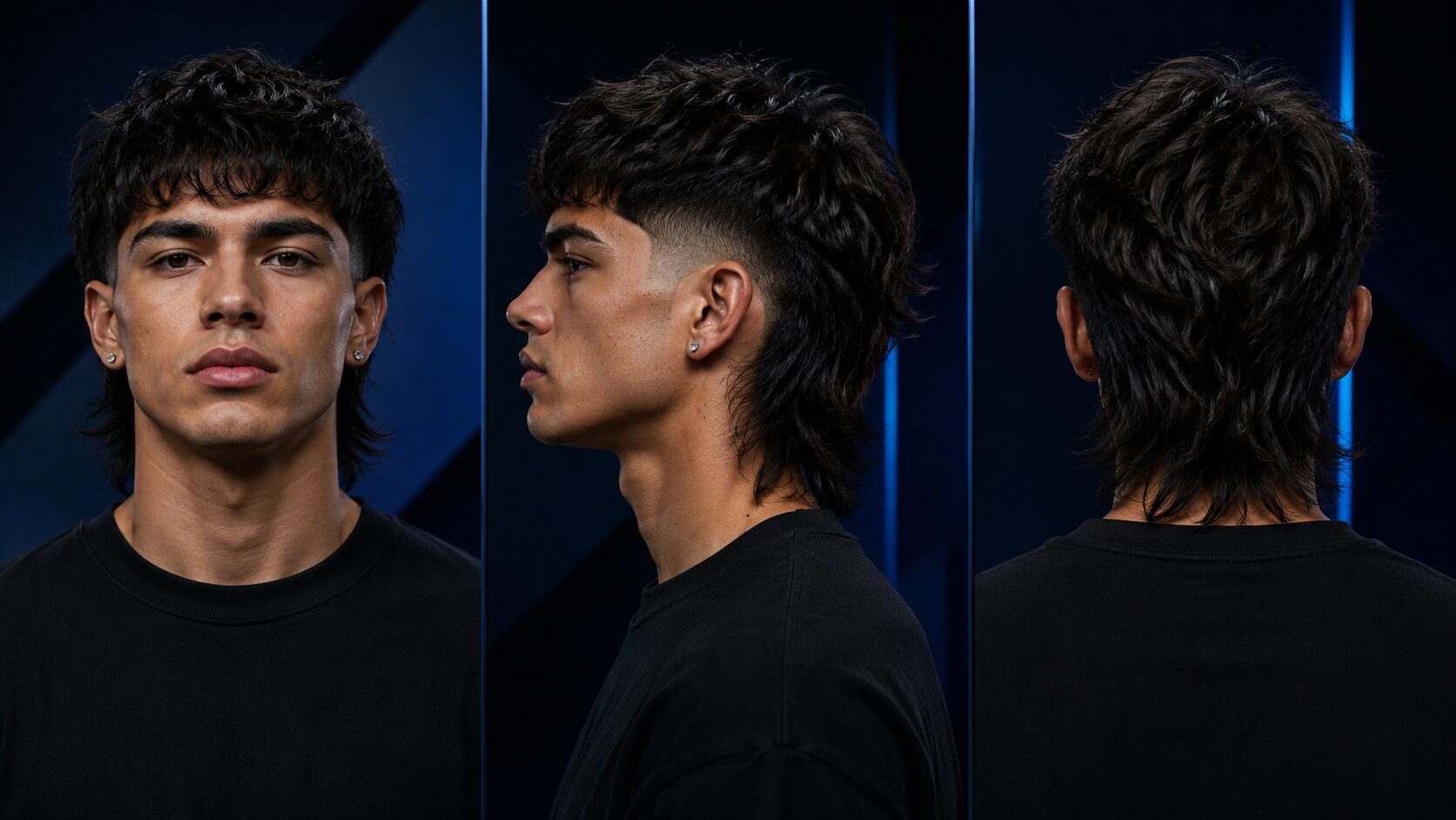 Wolf Cut Männer: 10 angesagte Varianten der Trend-Frisur 6 Wolf Cut Männer mit ausgeblendetem Übergang an den Seiten
