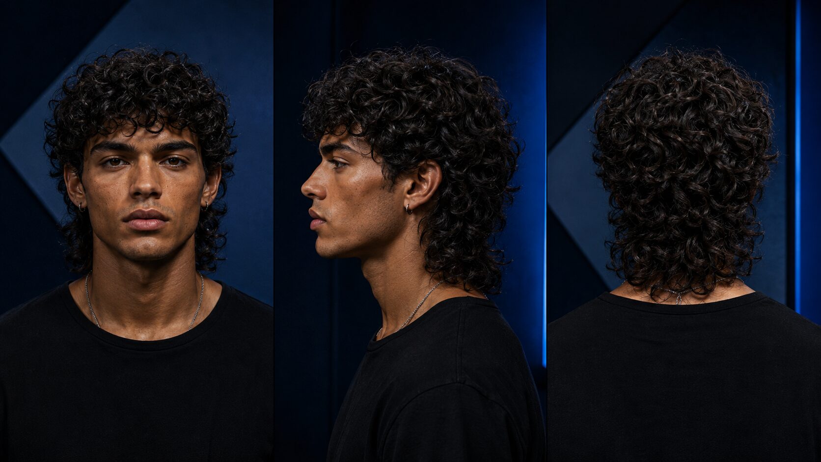 Wolf Cut Männer: 10 angesagte Varianten der Trend-Frisur 4 Wolf Cut Männer mit natürlichen Locken und definierten Layers