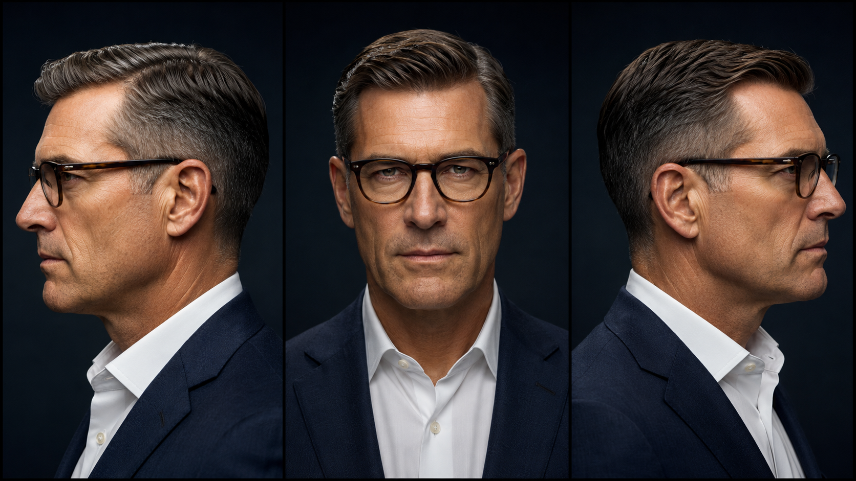 Frisuren Männer ab 50 mit Brille: 10 souveräne Schnitte 1 Klassischer Ivy League