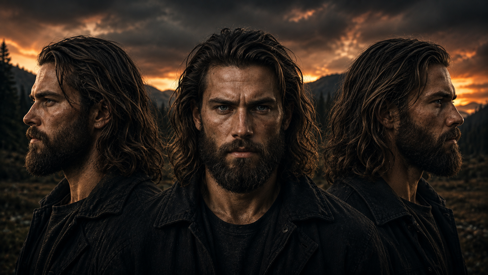Long Warrior Hair