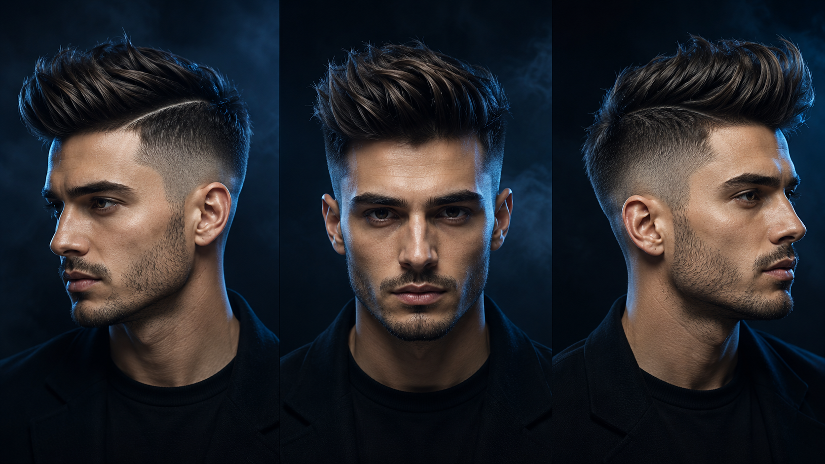 Sidecut Männer: 10 coole Varianten für einen markanten Look 8 Sidecut mit Quiff