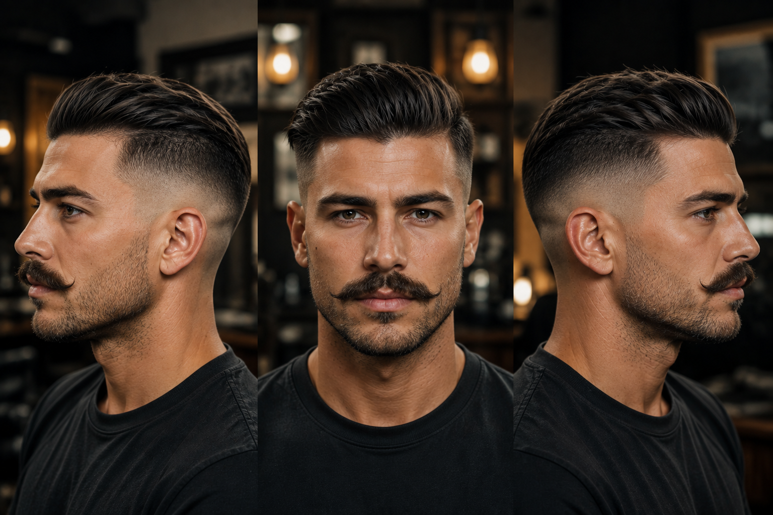 Männer Frisur mit Bart: 10 perfekte Kombinationen für jeden Typ 2 Skin Fade mit Beardstache